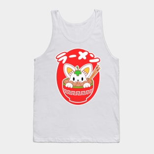 Cat Ramen Tank Top